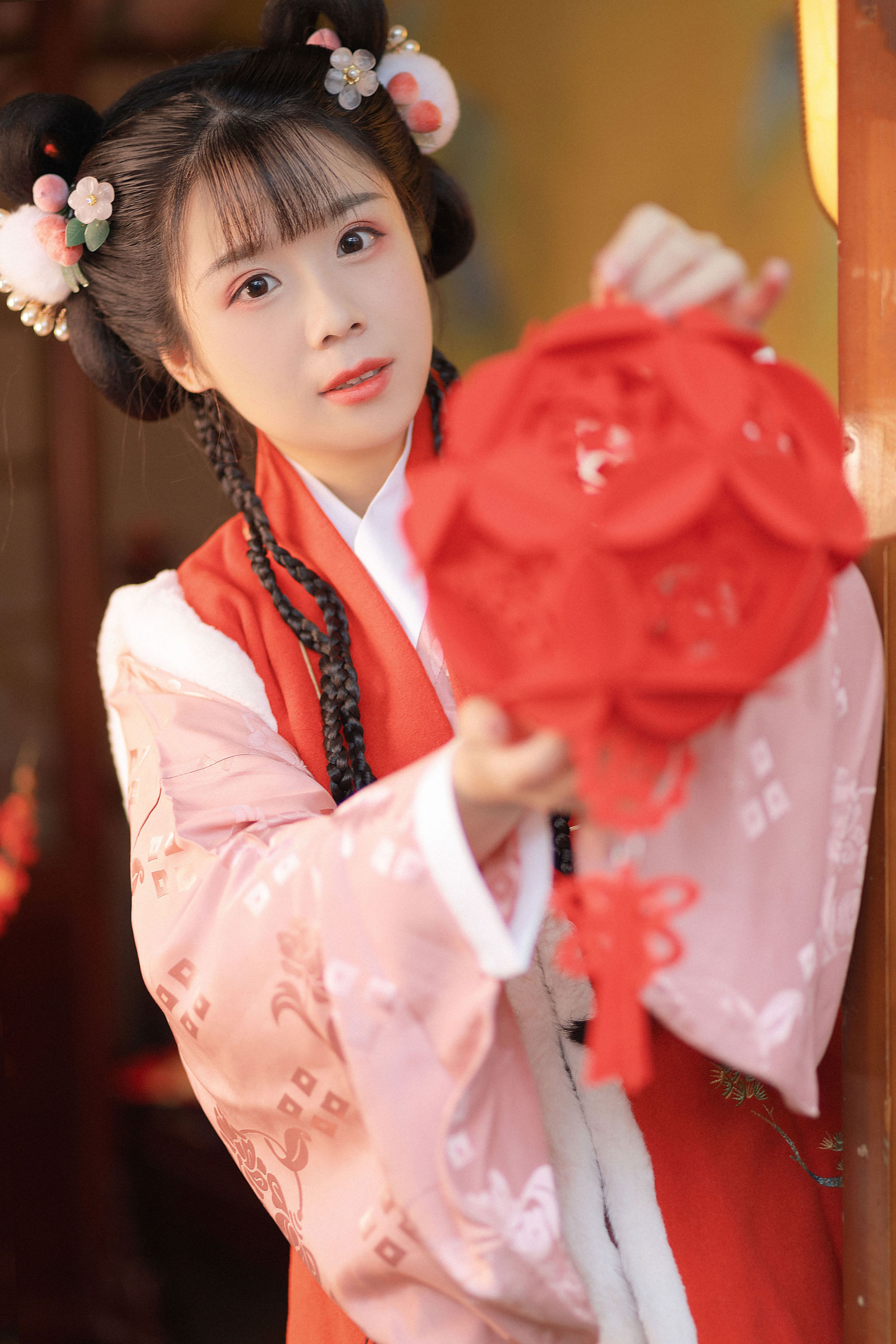多喜乐 中国风 古装 春节 少女