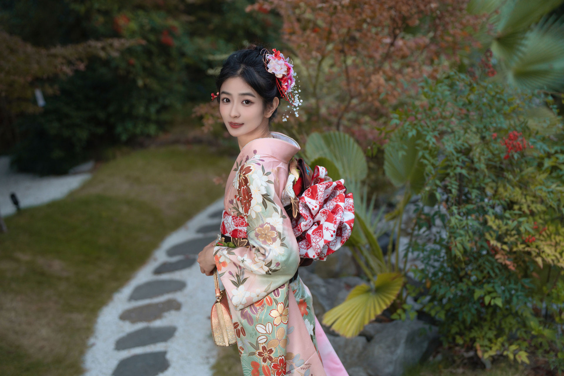和服之女 精美 漂亮 优雅 养眼 日式和风 写真集 少女