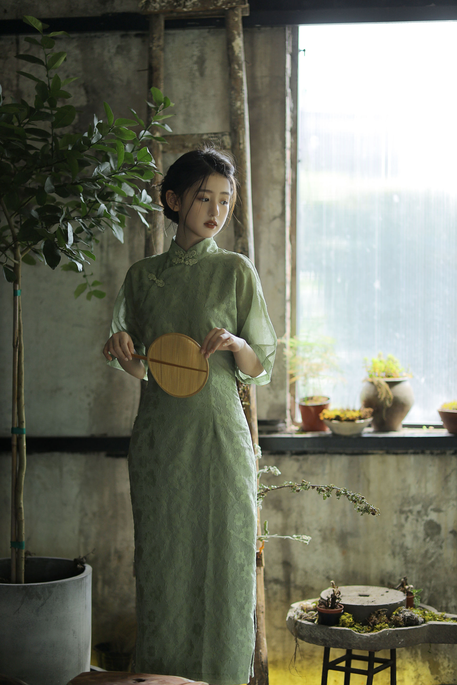 青韵 旗袍 模特 美图 摄影 唯美 古典 中国风 清冷