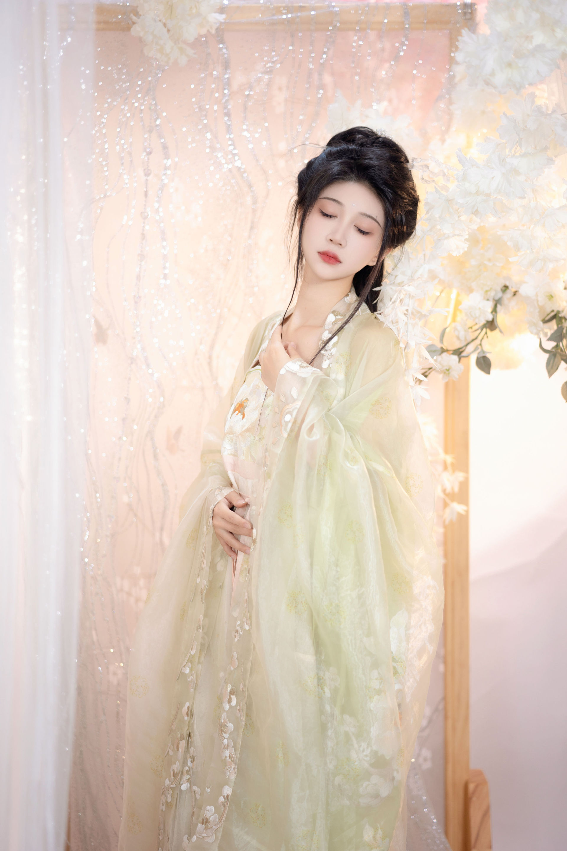 长乐 古装 汉服 模特 美人 古代 中国风