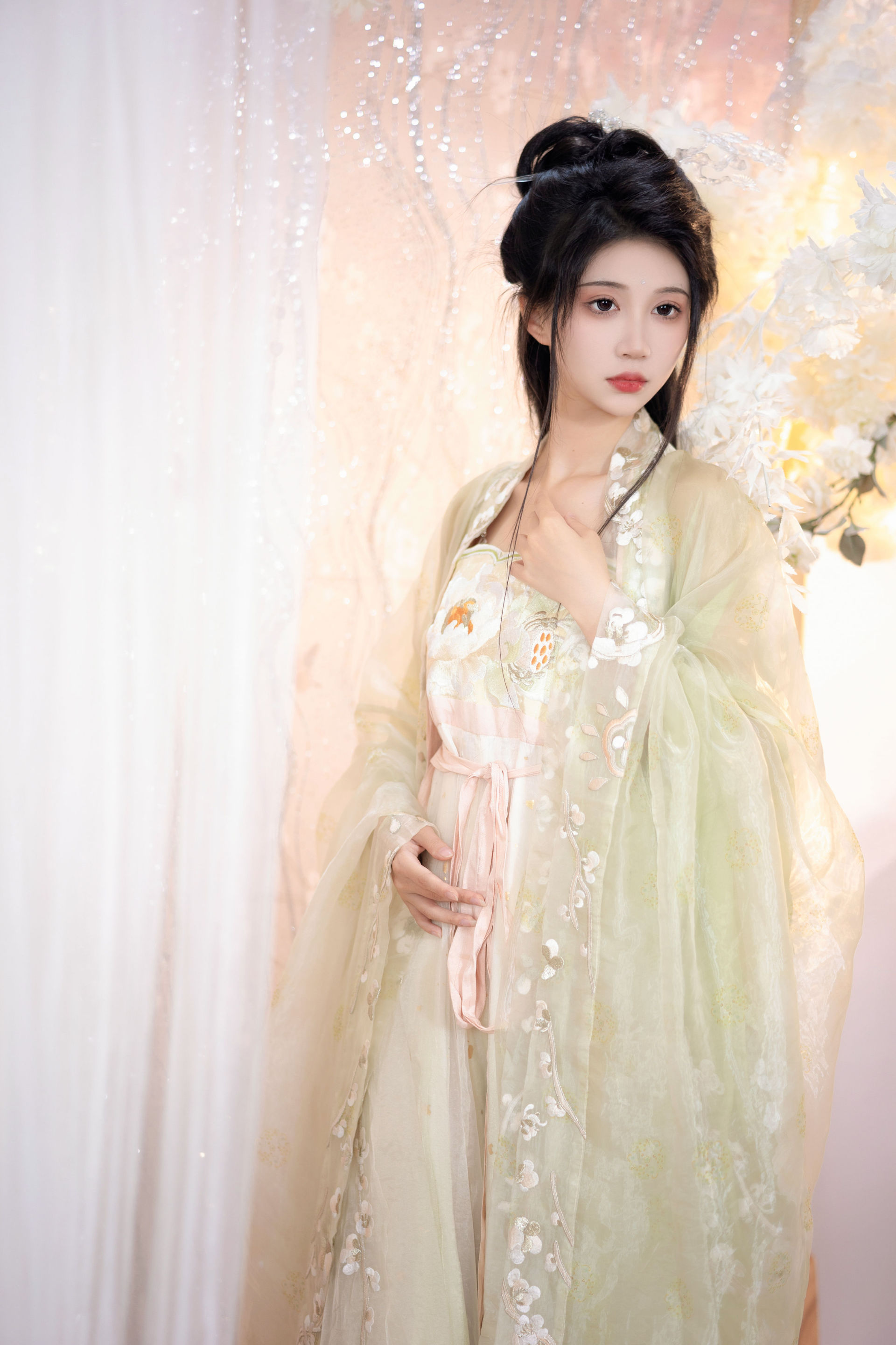 长乐 古装 汉服 模特 美人 古代 中国风