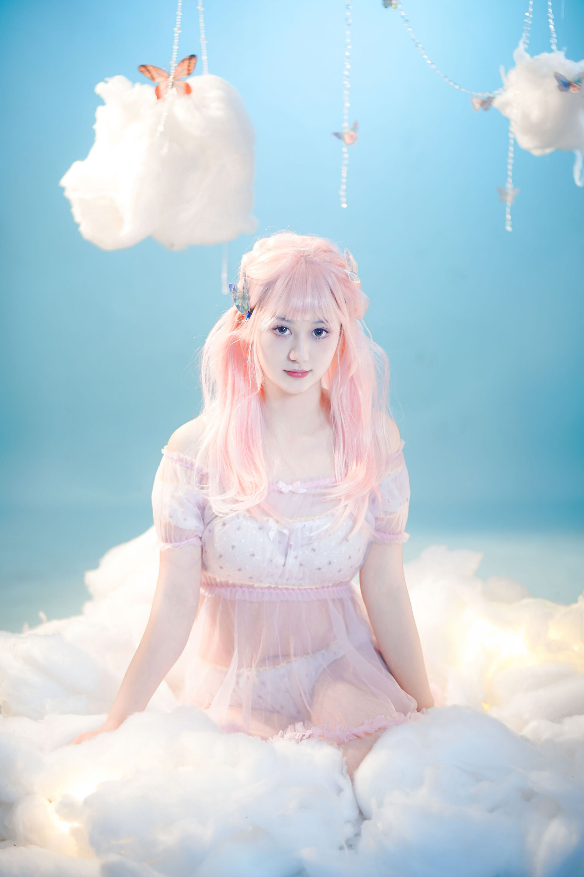 粉色头发的少女 纯欲 少女 写真 小仙女 精美